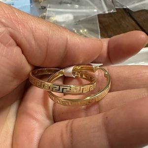 18 karat Real Gold (not plated) earrings